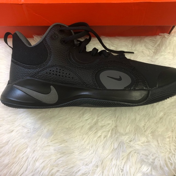 New NIKE Size 8 Fly.By Mid 2 Nbk Black Basketball Shoes main image 8